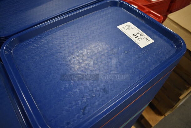 ALL ONE MONEY! Lot of 160 Various Colored Trays! 16x12x1 - Image 3 of 3