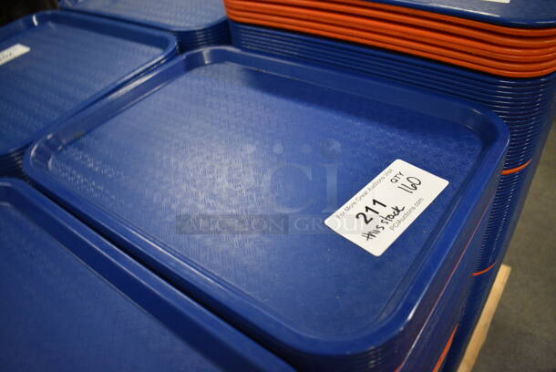 ALL ONE MONEY! Lot of 160 Various Colored Trays! 16x12x1 - Image 2 of 3