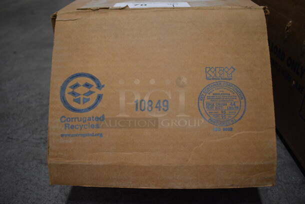BRAND NEW IN BOX! PMC Lighting White Metal Light. 49x6x6 - Image 5 of 9