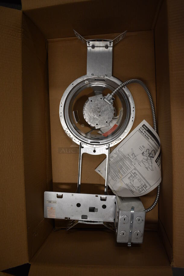 BRAND NEW IN BOX! Halo HID Recessed Round Lensed Downlight Rough In Section. 29x14x10