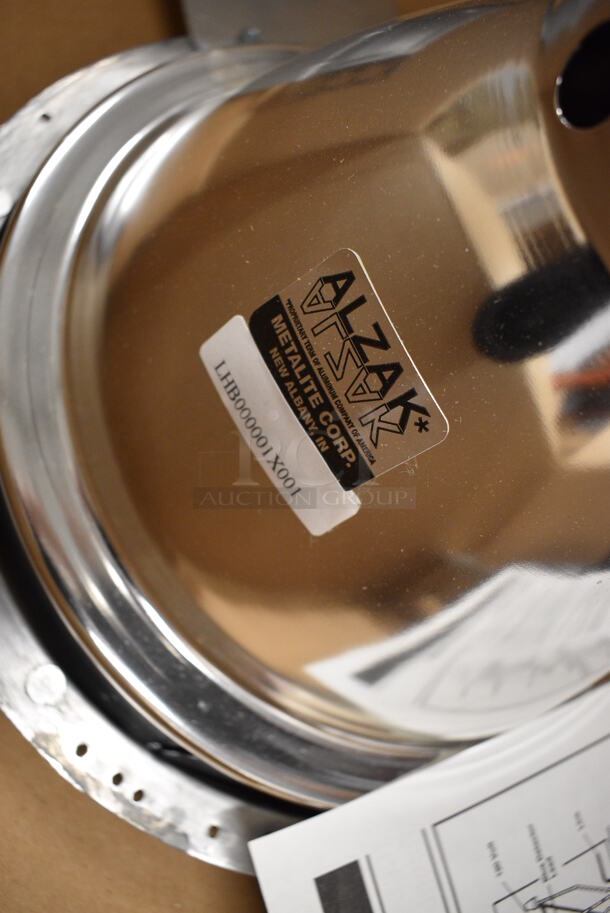 BRAND NEW IN BOX! Halo HID Recessed Round Lensed Downlight Rough In Section. 29x14x10 - Image 8 of 9