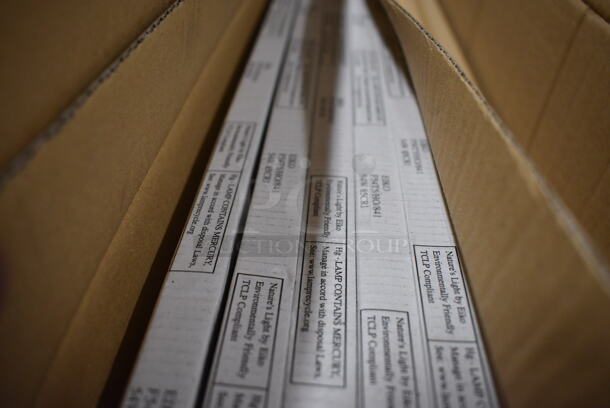 2 Boxes of Eiko 54W 4100TK T5 85 CRI G5 Base High Output Fluorescent Light Tubes. 0.5x0.5x45.5. 2 Times Your Bid! - Image 2 of 8