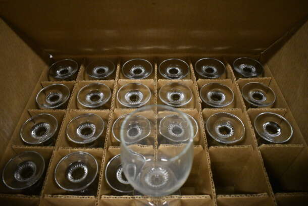 36 BRAND NEW IN BOX! Goblet Glasses.3x3x6. 36 Times Your Bid! - Image 3 of 4
