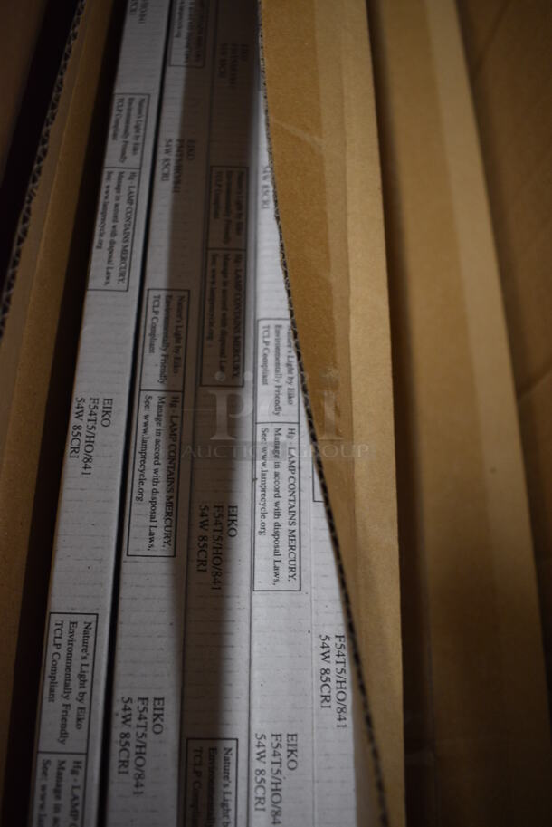 2 Boxes of Eiko 54W 4100TK T5 85 CRI G5 Base High Output Fluorescent Light Tubes. 0.5x0.5x45.5. 2 Times Your Bid! - Image 4 of 8