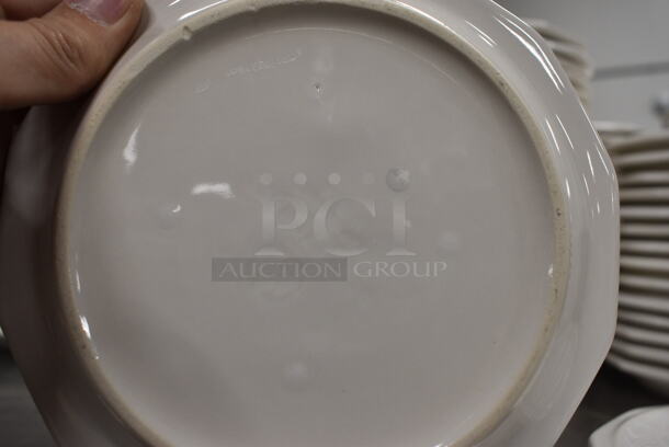20 White Ceramic Saucers. 6x6x1. 20 Times Your Bid! - Image 3 of 3