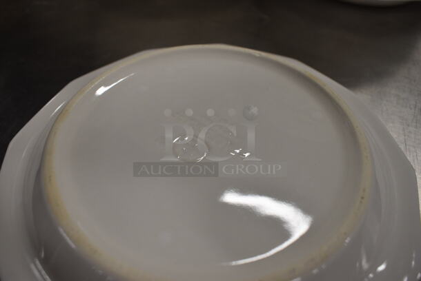 20 White Ceramic Plates. 7x7x1. 20 Times Your Bid! - Image 3 of 3