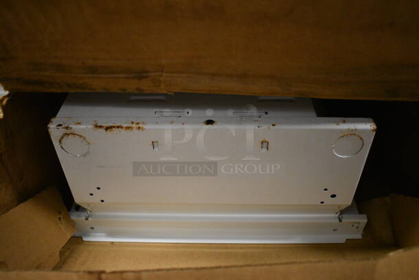 2 BRAND NEW IN BOX! Hubbell White Metal Lights. 12x6x48. 2 Times Your Bid! - Image 3 of 7