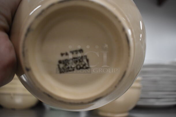 13 Tan Ceramic Bowls. 5.5x5.5x2.5. 13 Times Your Bid! - Image 3 of 3