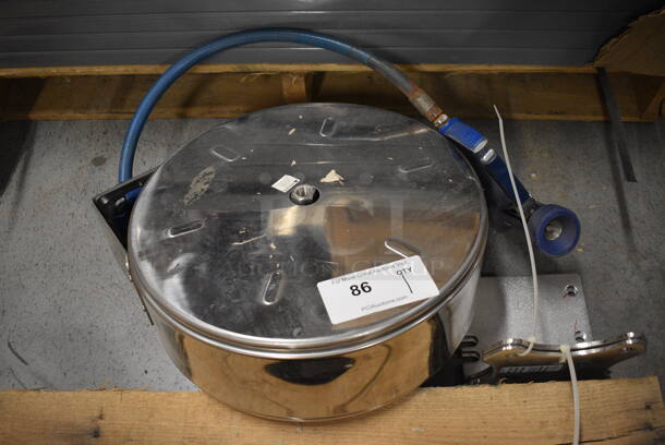 Metal Commercial Retractable Hose w/ Spray Nozzle. 15x16x6 - Image 4 of 4