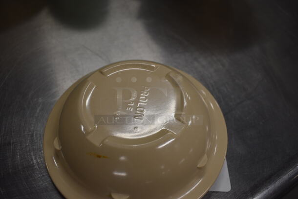 18 Poly Tan Bowls. 4.5x4.5x1.5. 18 Times Your Bid! - Image 3 of 3