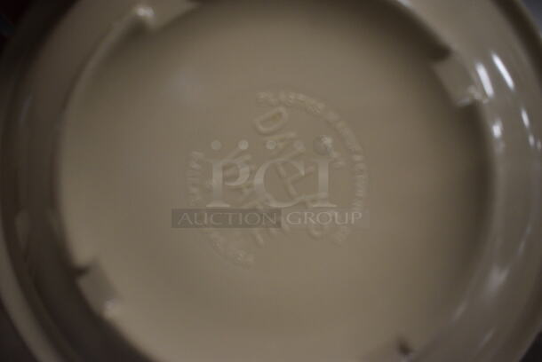 4 Tan Poly Plates. 5.5x5.5x1. 4 Times Your Bid! - Image 3 of 3