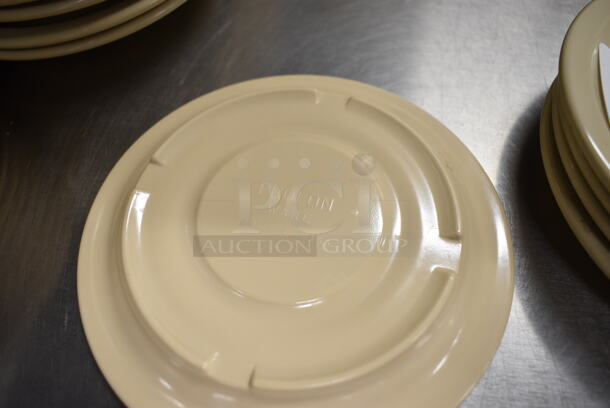 30 Tan Poly Saucers. 5.5x5.5x1. 30 Times Your Bid! - Image 3 of 3