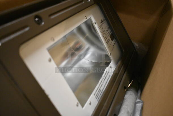 4 BRAND NEW IN BOX! Cooper Lighting Metal Lights. 277/120/208/240 Volts, 1 Phase. 14x9x7.5. 4 Times Your Bid! - Image 5 of 9