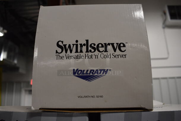4 BRAND NEW IN BOX! White Poly Coffee Urns. 8x6x9.5. 4 Times Your Bid! - Image 5 of 5