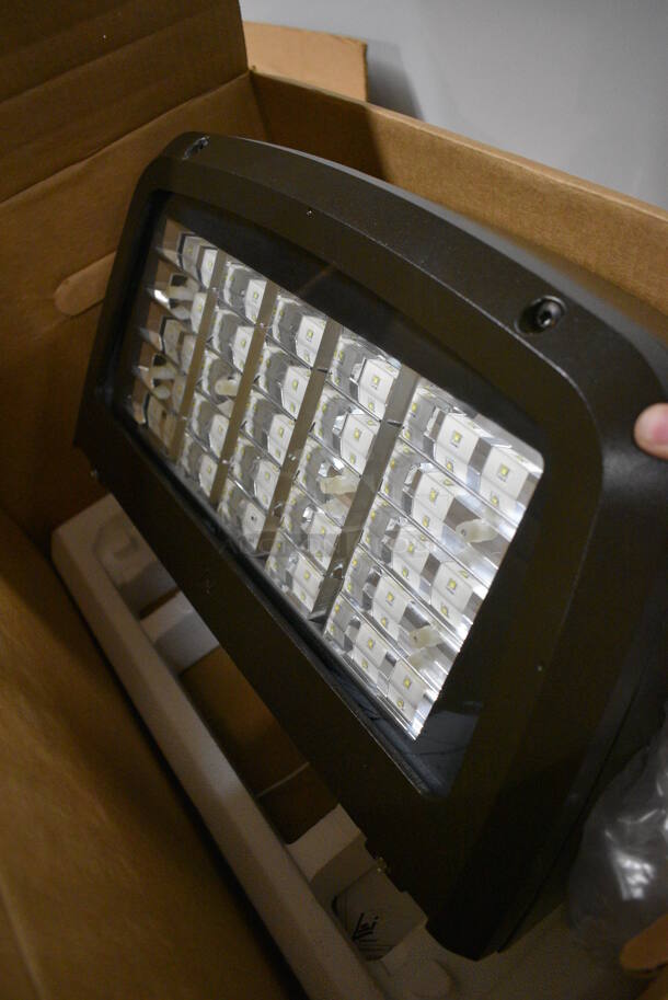 3 BRAND NEW IN BOX! LSI Metal Lights. 19x12x7. 3 Times Your Bid! - Image 5 of 9
