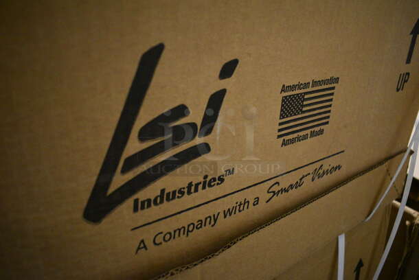 3 BRAND NEW IN BOX! LSI Metal Lights. 19x12x7. 3 Times Your Bid! - Image 7 of 9