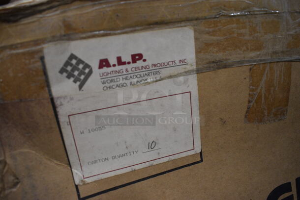ALL ONE MONEY! Lot of BRAND NEW IN BOX! Clear Poly Defusers for Lights! 10x2x48 - Image 6 of 6