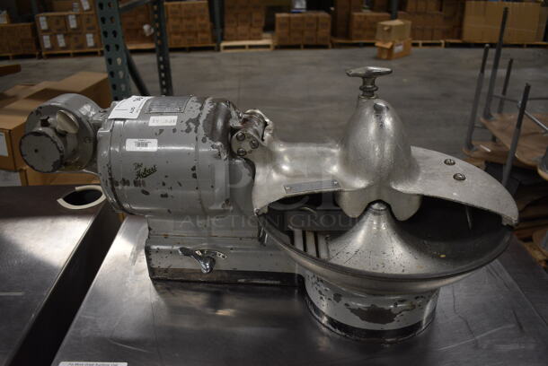 WOW! Hobart Model 84141 Metal Commercial Countertop Buffalo Chopper w/ S Blade. 115 Volts, 1 Phase. 31x18x14 - Image 1 of 7