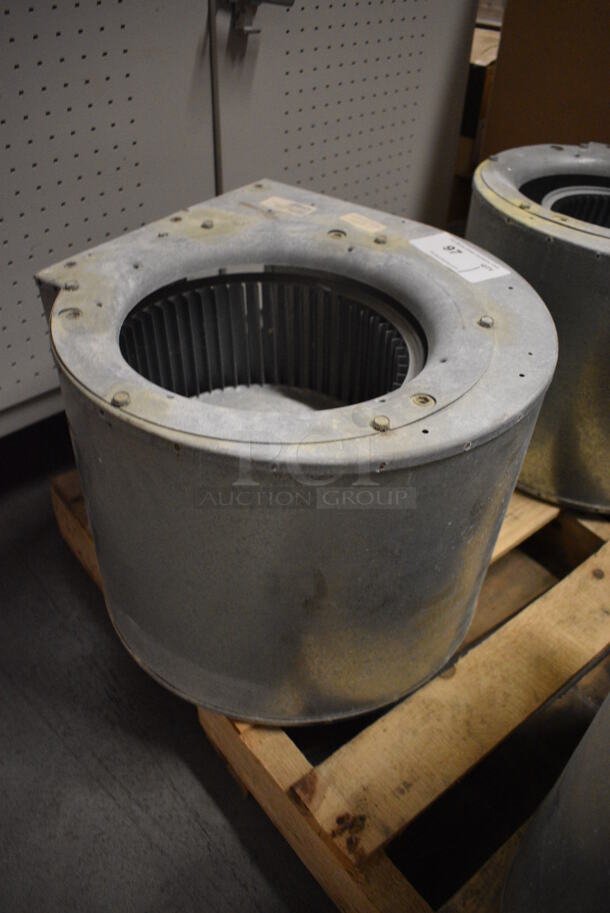 Climate Master Model 73B0004N01 Metal Commercial Blower Housing Assembly w/ Wheel. 17x17.5x13 - Image 3 of 7