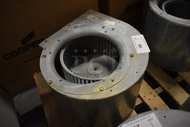 Climate Master Model 73B0004N01 Metal Commercial Blower Housing Assembly w/ Wheel. 17x17.5x13 - Image 3 of 6