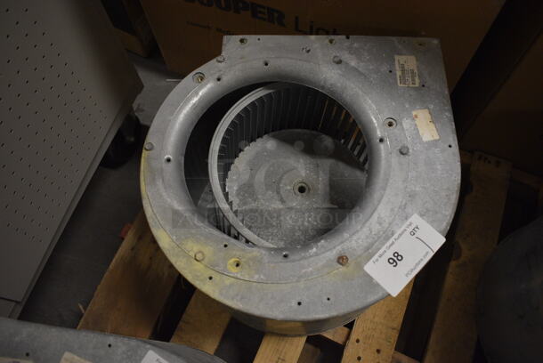 Climate Master Model 73B0004N01 Metal Commercial Blower Housing Assembly w/ Wheel. 17x17.5x13 - Image 4 of 6