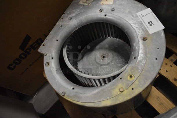 Climate Master Model 73B0004N01 Metal Commercial Blower Housing Assembly w/ Wheel. 17x17.5x13 - Image 5 of 6