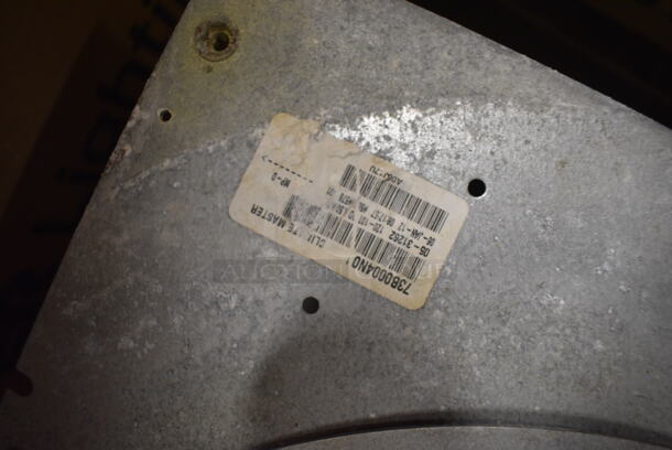 Climate Master Model 73B0004N01 Metal Commercial Blower Housing Assembly w/ Wheel. 17x17.5x13 - Image 4 of 5