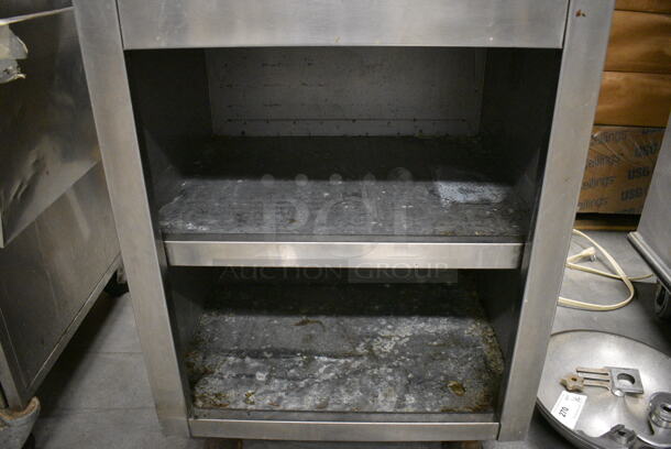 Stainless Steel Commercial Soda Station w/ 2 Metal Undershelves. 24x22x34 - Image 6 of 6