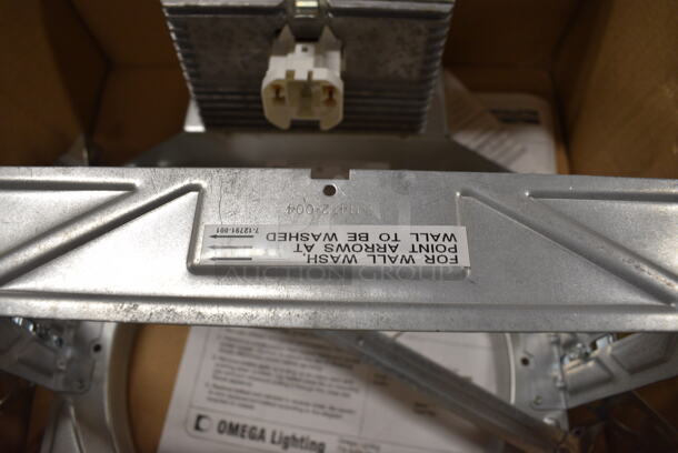 7 BRAND NEW IN BOX! Philips Omega Metal Recessed Lighting Fixtures. 14x13x7. 7 Times Your Bid! - Image 3 of 8