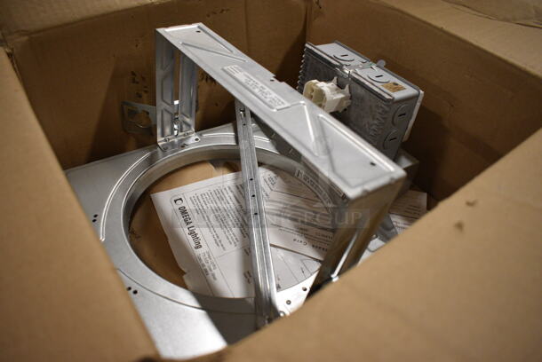 7 BRAND NEW IN BOX! Philips Omega Metal Recessed Lighting Fixtures. 14x13x7. 7 Times Your Bid! - Image 5 of 8