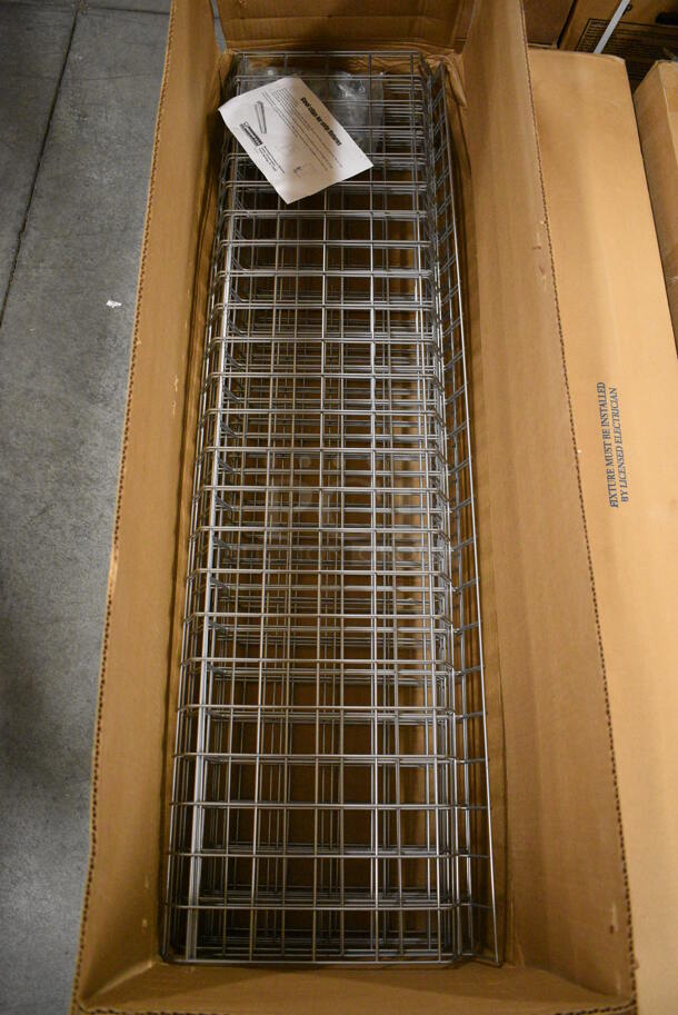 ALL ONE MONEY! Lot of Metal Wire Light Covers! 12x2x48 - Image 1 of 7