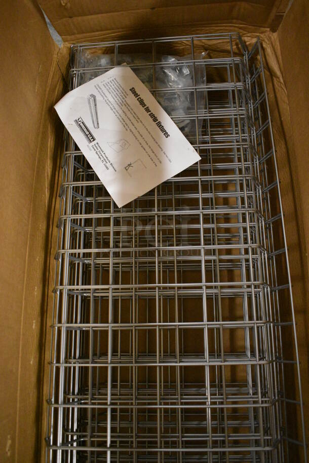 ALL ONE MONEY! Lot of Metal Wire Light Covers! 12x2x48 - Image 4 of 7