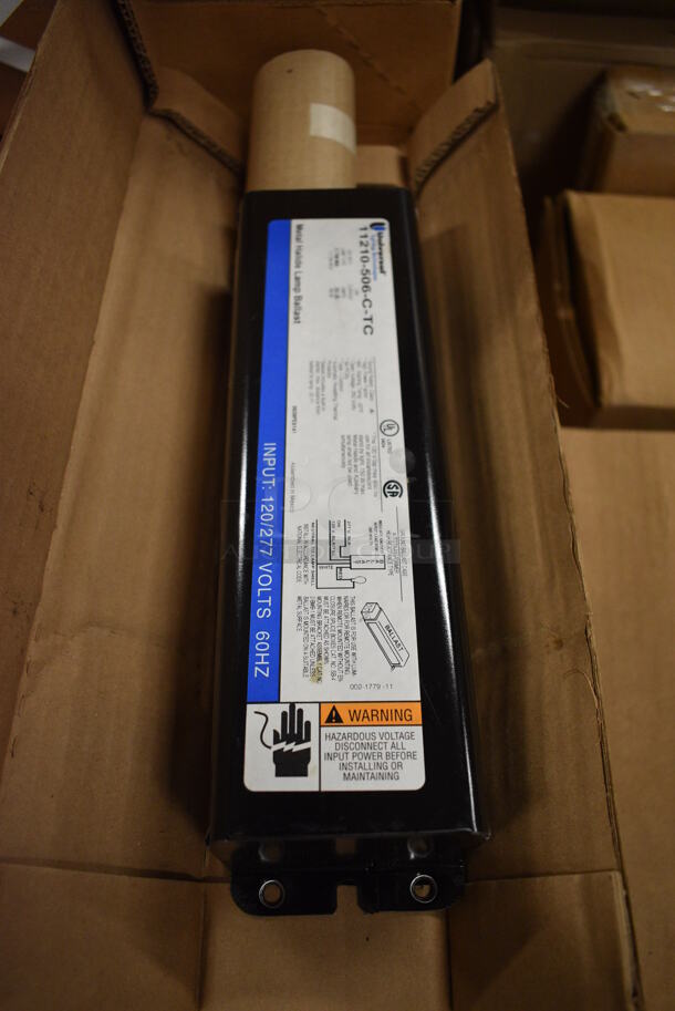7 BRAND NEW IN BOX! Universal 11210-506-C-TC Metal Halide Lamp Ballasts. 12x3x2.5. 7 Times Your Bid!