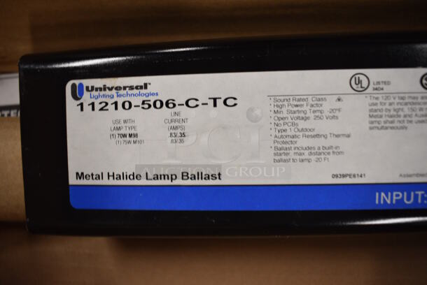 7 BRAND NEW IN BOX! Universal 11210-506-C-TC Metal Halide Lamp Ballasts. 12x3x2.5. 7 Times Your Bid! - Image 3 of 8