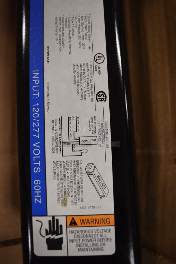 7 BRAND NEW IN BOX! Universal 11210-506-C-TC Metal Halide Lamp Ballasts. 12x3x2.5. 7 Times Your Bid! - Image 4 of 8