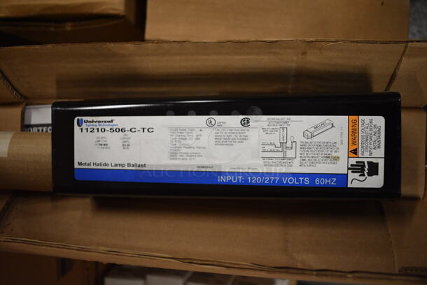 7 BRAND NEW IN BOX! Universal 11210-506-C-TC Metal Halide Lamp Ballasts. 12x3x2.5. 7 Times Your Bid! - Image 6 of 8