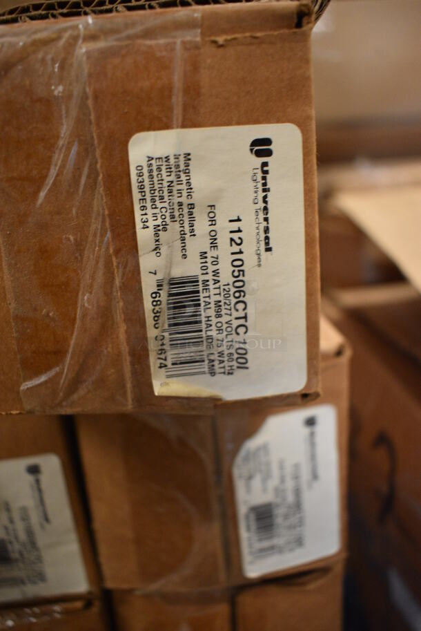 7 BRAND NEW IN BOX! Universal 11210-506-C-TC Metal Halide Lamp Ballasts. 12x3x2.5. 7 Times Your Bid! - Image 7 of 8
