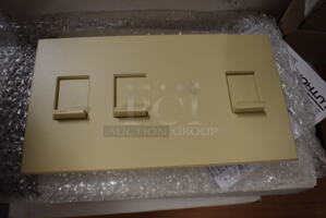 3 BRAND NEW IN BOX! Wallplates for Light Switch. 8x4.5. 3 Times Your Bid!