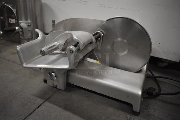 NICE! Hobart Stainless Steel Commercial Countertop Meat Slicer. 21x19x13 - Image 4 of 9