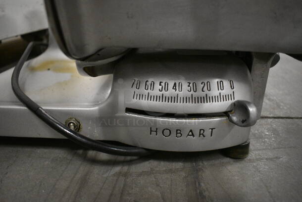 NICE! Hobart Stainless Steel Commercial Countertop Meat Slicer. 21x19x13 - Image 7 of 9