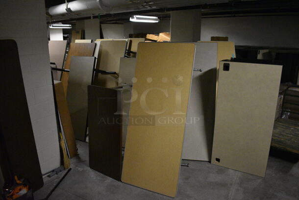 ALL ONE MONEY! Lot of Various Tables and Student Chairs! Winning Bidder Does Not Need To Remove All Items In Lot - Just What They Want. BUYER MUST REMOVE.  - Image 3 of 12