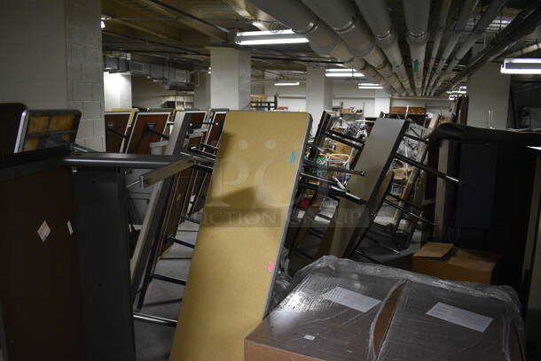 ALL ONE MONEY! Lot of Various Tables and Student Chairs! Winning Bidder Does Not Need To Remove All Items In Lot - Just What They Want. BUYER MUST REMOVE.  - Image 5 of 12