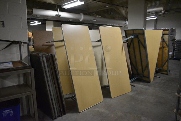 ALL ONE MONEY! Lot of Various Tables and Student Chairs! Winning Bidder Does Not Need To Remove All Items In Lot - Just What They Want. BUYER MUST REMOVE.  - Image 8 of 12