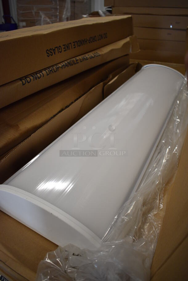 6 BRAND NEW IN BOX! SA64 White Metal Lights. 12x4x49.5. 6 Times Your Bid! - Image 3 of 6