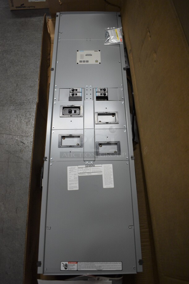 BRAND NEW IN BOX! Siemens Model P3C62ML400FBS Gray Metal Panel System. 54x16x7.5