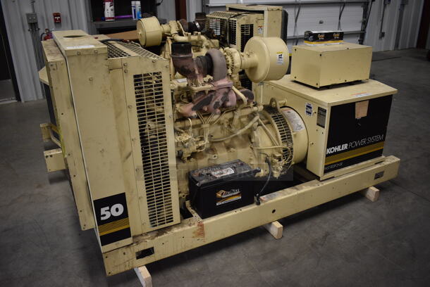Kohler Power System Fast Response Model 50R0ZJ81 Metal Industrial Generator. 120/208 Volts, 3 Phase. 82x29x43 - Image 2 of 12