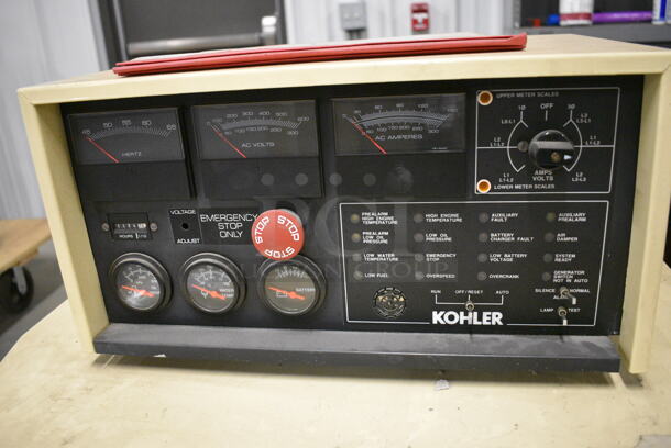 Kohler Power System Fast Response Model 50R0ZJ81 Metal Industrial Generator. 120/208 Volts, 3 Phase. 82x29x43 - Image 8 of 10