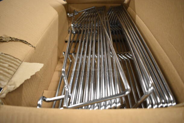 18 Metal Rack Supports. 21x5.5x1. 18 Times Your Bid!