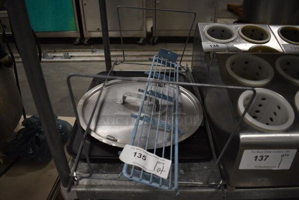 ALL ONE MONEY! Lot of Various Items Including Metal Round Lid! - Image 3 of 3