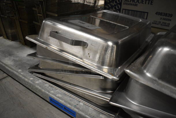 5 Stainless Steel Dome Lids. 13x21x5. 5 Times Your Bid! - Image 2 of 3